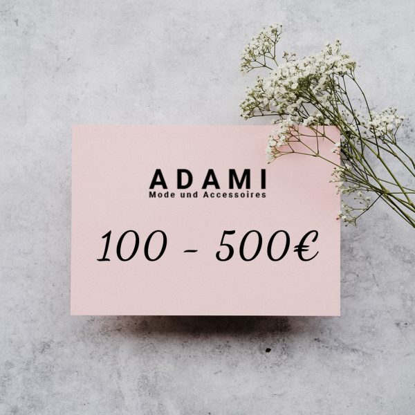 Produktbild Adami Mode Aachen Geschenkkarte 100-500€